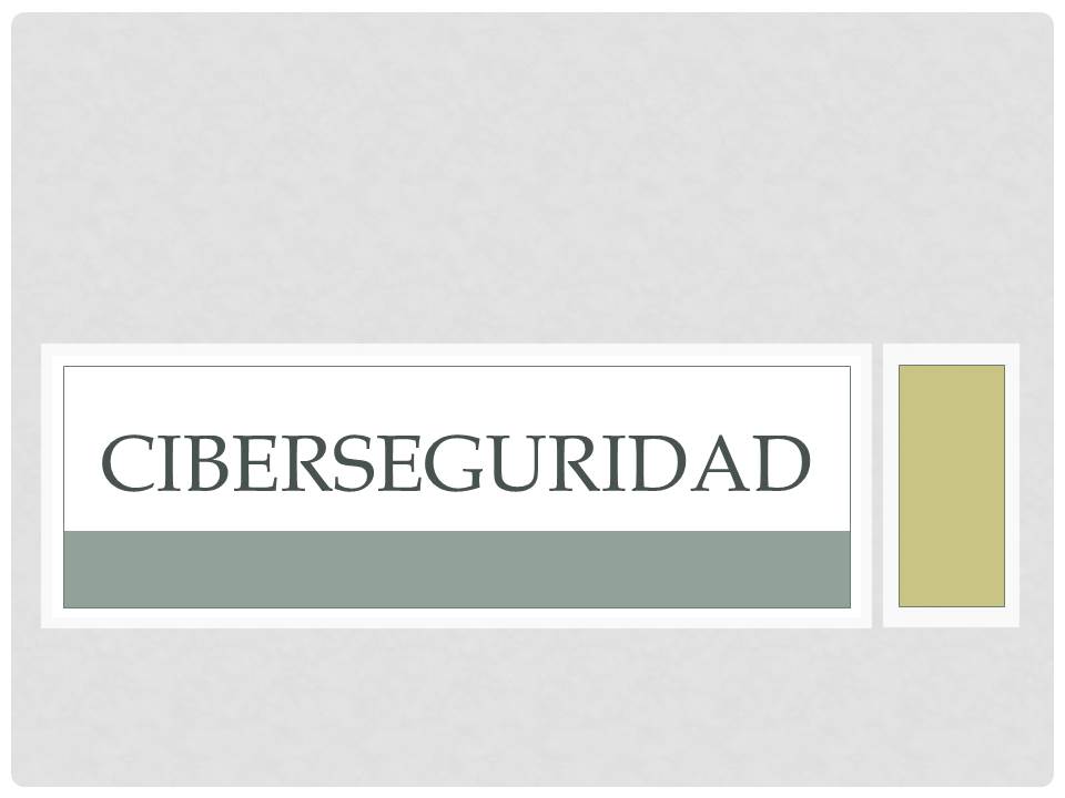 Ciberseguridad