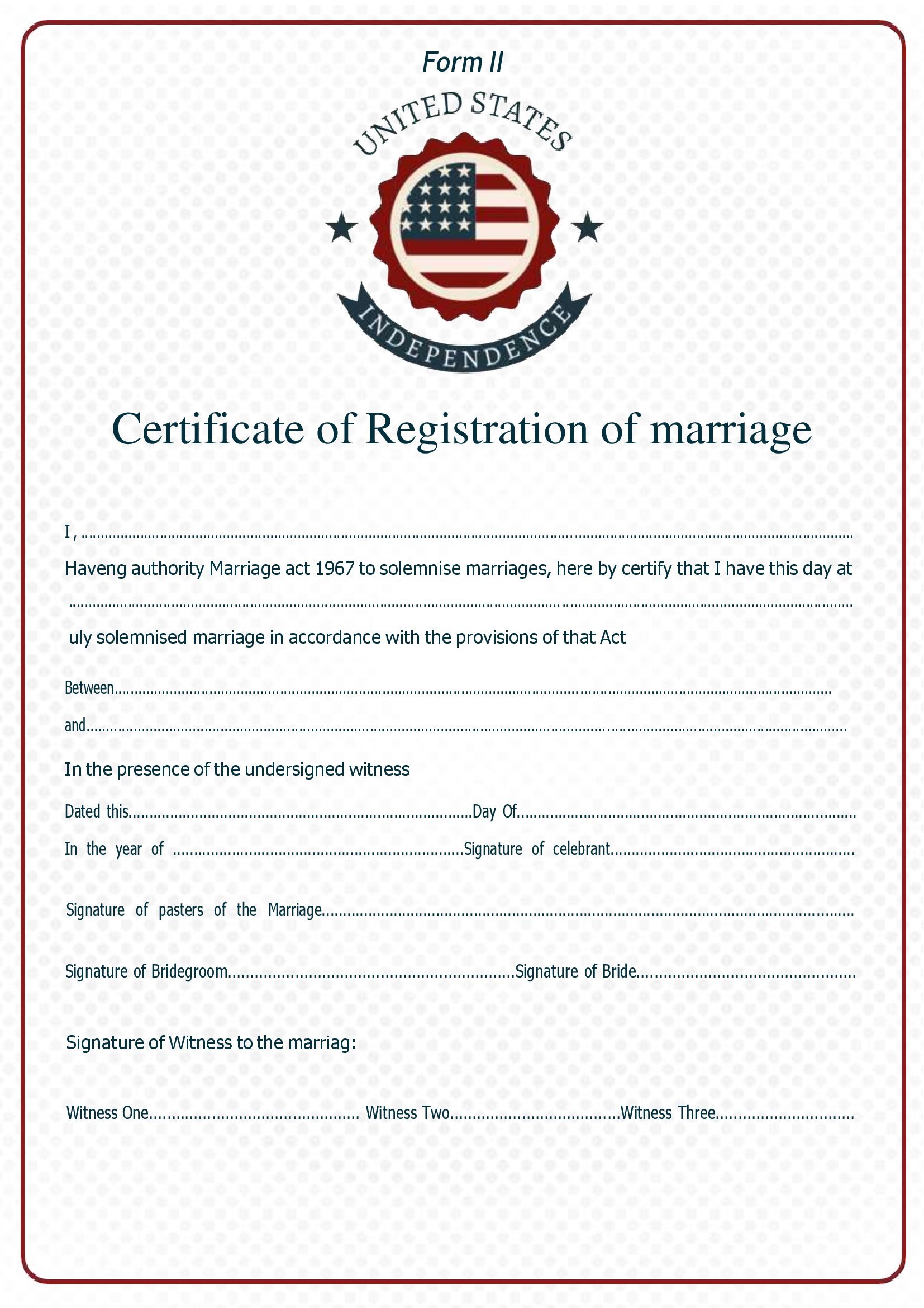 Certidão De Casamento No Word 2021