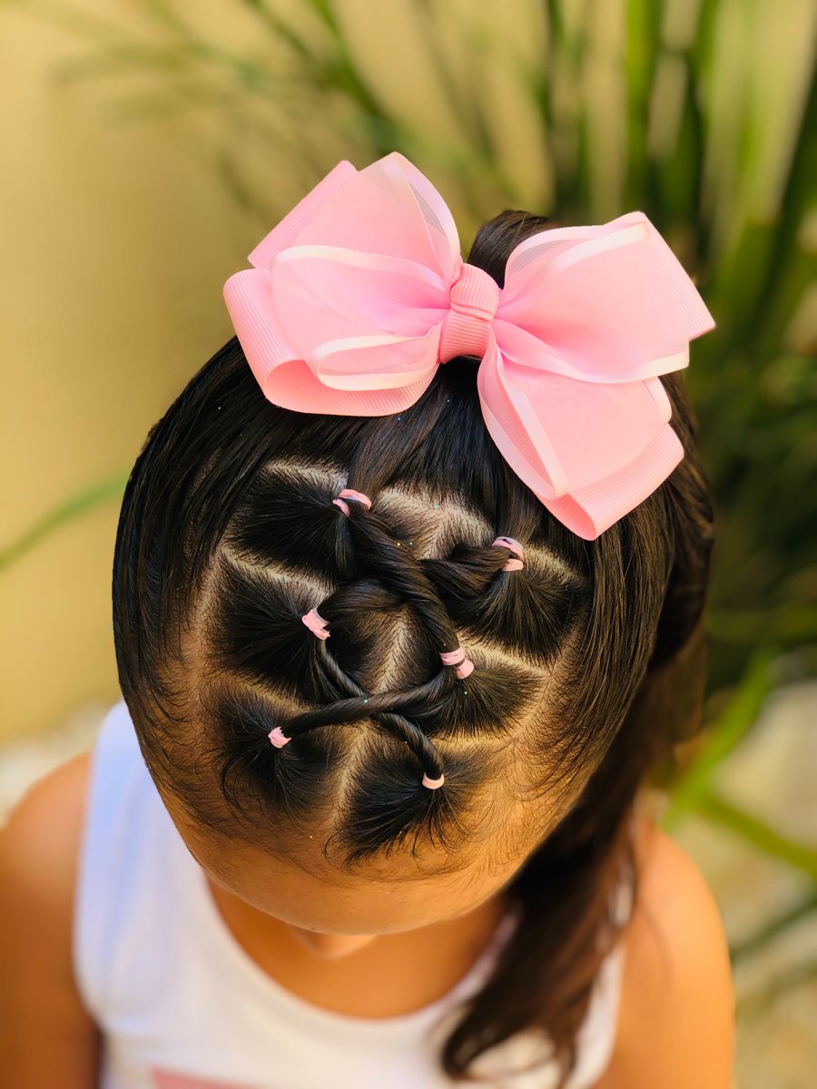 Penteados Infantil Simples E Rapido Para Cabelos Cacheados