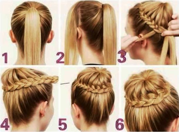 Peinados Con Trenzas Faciles Paso A Paso Con Imagenes