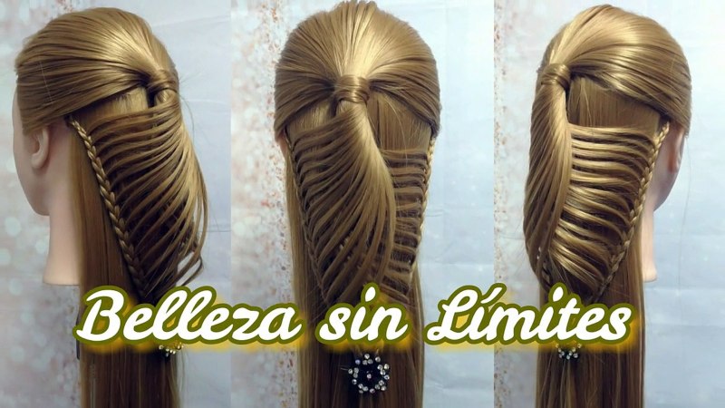 Cabello Largo Trenzas Peinados Para Ninas Faciles Y Bonitos Ff2b5d736