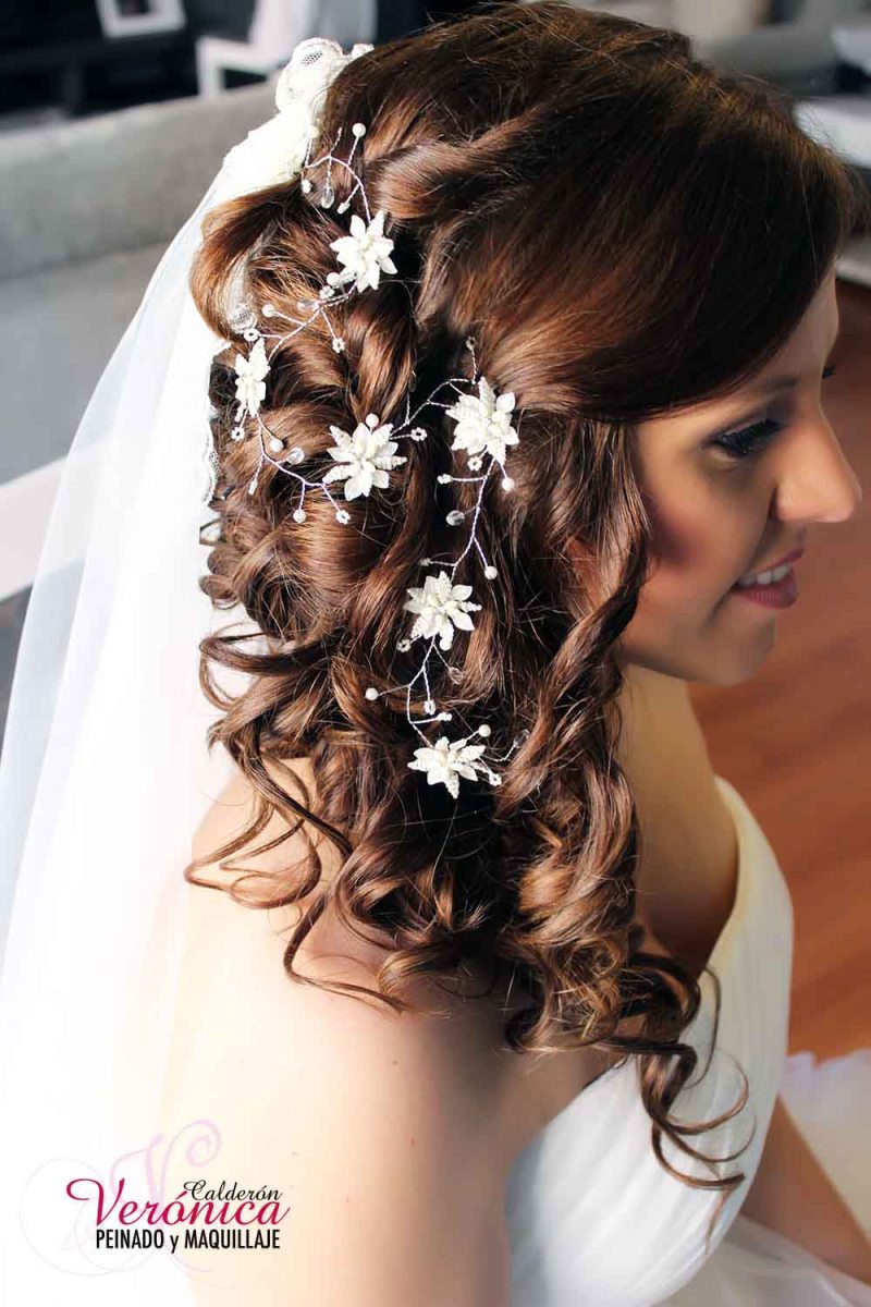 Rizado Peinados Para Quinceaneras Con Cabello Suelto 1be9e290d