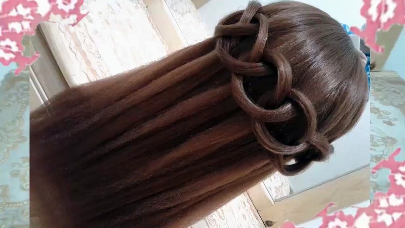 Trenzas Faciles Bonitos Cabello Largo Elegante Peinados Para Ninas 66c7d5d67