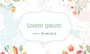 Molduras Florais Para Convites 25f8fcb2d