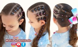 penteados simples infantil para escola cb7a8cc37
