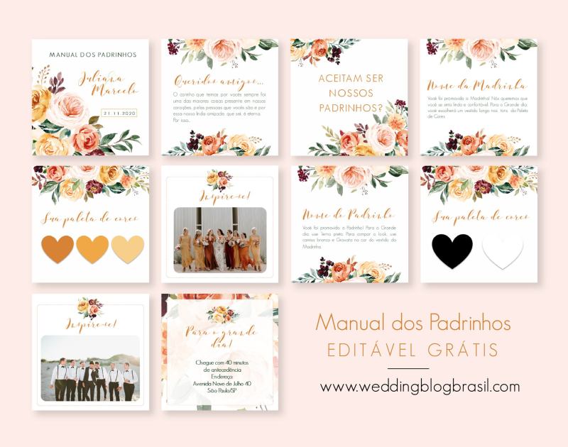 manual para padrinhos de casamento para editar e imprimir 5850a1836