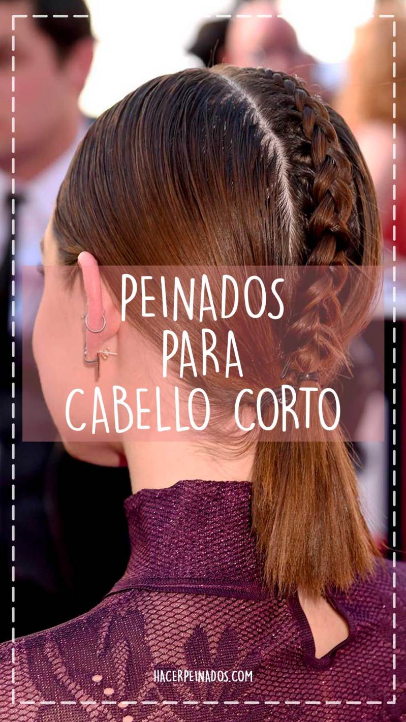 peinados para cabello corto trenzas paso a paso faciles 77cf1d234