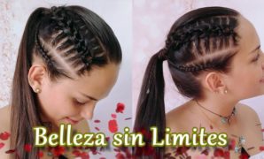 peinados para cabello largo recogido con trenzas faciles 92d45f145