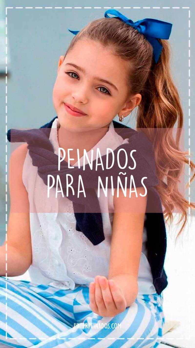 peinados para ninas con ligas y trenzas faciles y bonitas 0e0f71c2d