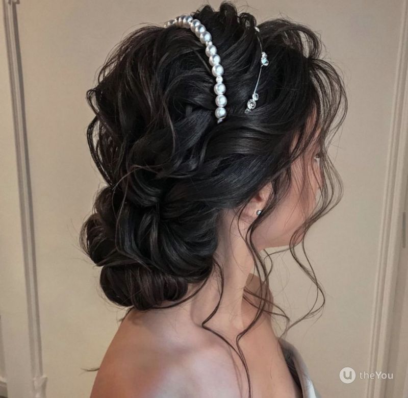 peinados para quinceaneras con cabello ondulado 0f25fdce2