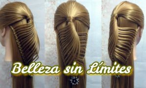 peinados para quinceaneras con pelo largo 1853ebde3