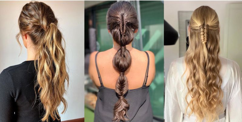 trenzas cabello suelto imagenes de peinados faciles c153e7fe1